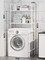 2 Tier Over The Washer Washing Machine Organizer Shelf Storage .